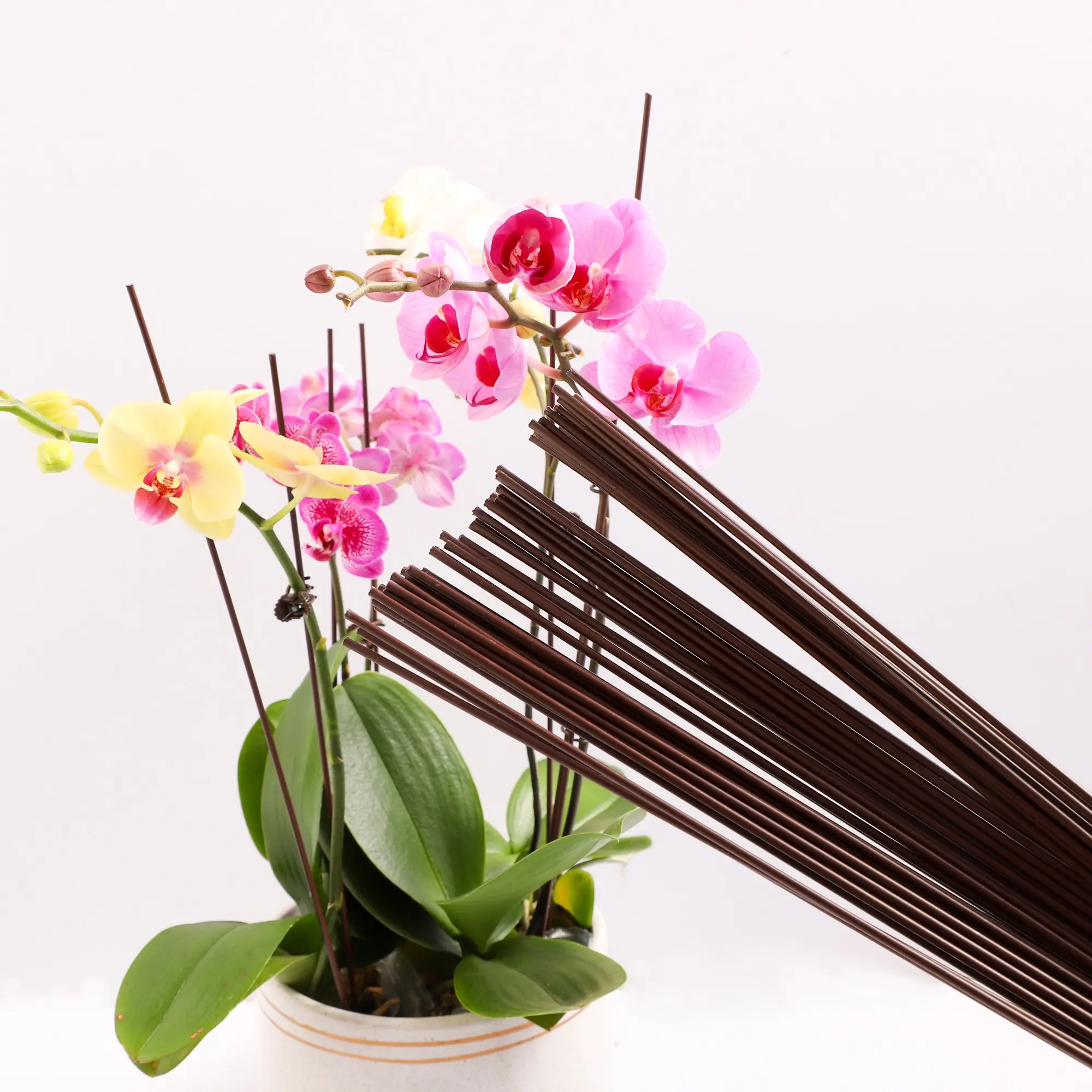 ลวดโลหะฝีมือประณีตสําหรับดอกไม้ผ้าไหมและเครื่องมือทํางานฝีมือ DIY การจัดดอกไม้