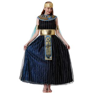 Disfraz de Diosa Egipcia, Vestido de Cleopatra, Traje Largo Formal para Actuaciones, Disfraz de Cosplay para Mujer Adulta, Material de Poliéster - Product Image 2