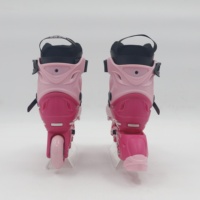 Patins à roulettes de slalom freestyle réglables pour tous les âges, coque en PP, maille en velours, ABEC-11, plastique de haute qualité, durables, utilisation en extérieur, toutes tailles