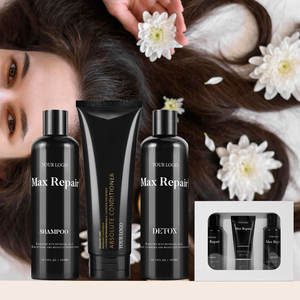 Trio de soins du cuir chevelu sur mesure combinant un shampooing clarifiant à l'arbre à thé et un revitalisant apaisant réduisant la réactivité du cuir chevelu sensible - Product Image 1