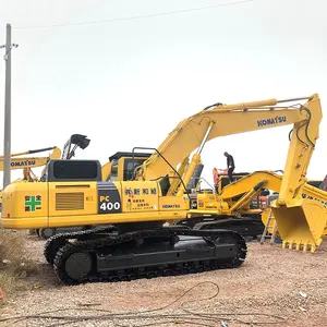 ราคาต่ําญี่ปุ่นต้นฉบับ 40 ตันใช้ Komatsu PC400-8 เครื่องขุดรถขุดมือสองสําหรับการก่อสร้าง