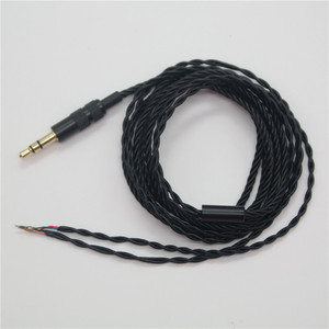Cable de audio trenzado de 4 hilos, 120 cm, cobre puro retorcido para auriculares DIY con buena resistencia a la tracción - Product Image 5
