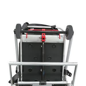 EA-3D1รถพยาบาลพับได้5ตำแหน่งพร้อมพนักพิงหลังปรับได้0-75 - Product Image 6