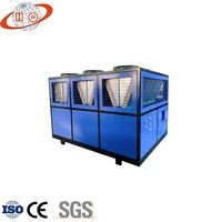 Enfriador de Agua Industrial Honeywell de 50 HP, Tipo Scroll, Refrigerado por Aire, para Sistemas R32/R410A/R134A/R407C, con Bomba Industrial y Compresor Copeland de 150 KW, Fabricado en EE. UU.