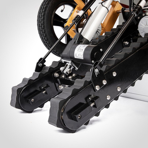 Trendy producten verkopen goed in 2024: comfortabele rupsrolstoel met hoge draagkracht, rubberen rupsbanden. - Product Image 5