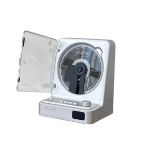 Lecteur CD portable rétro personnalisé en usine avec Bluetooth, haut-parleur intégré, rechargeable par USB, écran HD pour la maison, la voiture, les étudiants, cadeau - Product Image 3