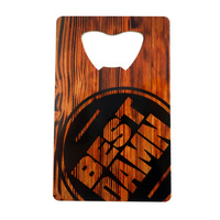 Ouvre-bouteille plat en acier inoxydable pour sublimation, personnalisable avec logo, pour bar, vente en gros