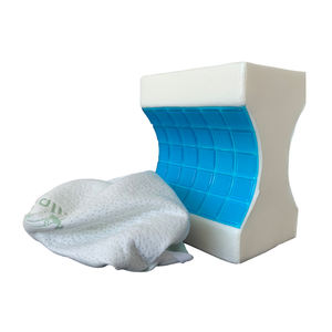 Almohada ortopédica ergonómica <span class=keywords><strong>de</strong></span> bambú para dormir, soporte <span class=keywords><strong>de</strong></span> rodilla para pierna, con almohadilla <span class=keywords><strong>de</strong></span> gel <span class=keywords><strong>de</strong></span> enfriamiento, OEM, nuevo diseño - Product Image 2