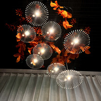 Nouvel ensemble de décoration led de luxe lumières décoratives pour événements de mariage