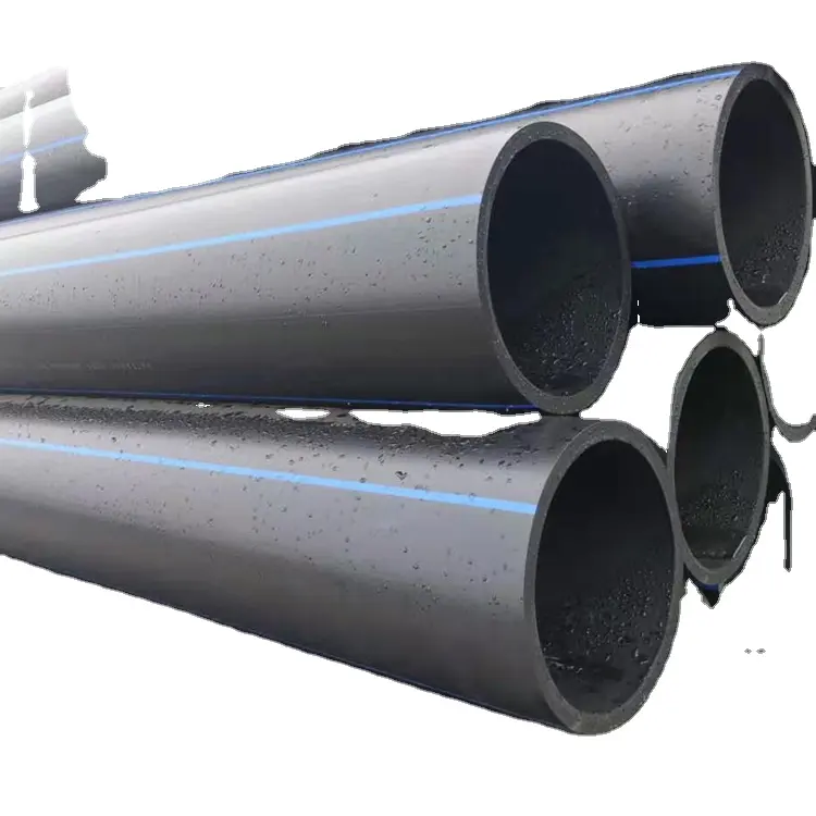 Tubo de hdpe de polietileno, 75mm 90mm 110mm, 1000mm 250mm