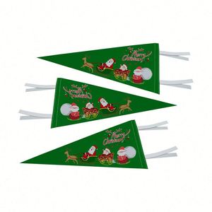 Sublimation Printing Custom Design Sports Logo Felt Pennant <b>Flag</b> - Product Image 3