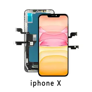 iphone x xs max xr 10 11 12专业屏幕组件的原装替代品，适用于iphone 5s 6s se 5 6 7 8 plus液晶显示器