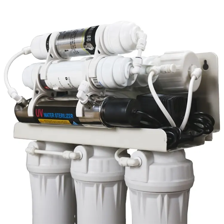 8 Stage For Home Drinking under sink water treatment system RO Reverse Osmosis Water Filters purifiers home appliances