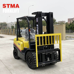 Chariot élévateur STMA 3 tonnes (6000 lbs) <span class=keywords><strong>homologué</strong></span> CE EPA, diesel/GPL, neuf ou d'<span class=keywords><strong>occasion</strong></span>, pour la construction, avec moteur et mât inclus - Product Image 4