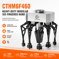 Pince robotique robuste à six doigts CTHM6F460, capacité de charge de 120 kg, pour le transfert de marchandises portuaires et la manutention automatisée