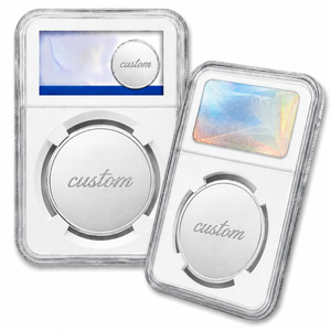Boîte de protection en acrylique transparente personnalisée de 40 mm pour les supports de pièces de monnaie, boîte de présentation de qualité, boîte de protection pour pièces de monnaie avec étiquette laser - Product Image 1