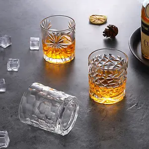 Nhật Bản sọc Whisky kính thanh hộ gia đình thẩm mỹ cao Vodka Kính bia cổ điển