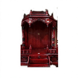 Mandir/Puja Ghar de Madera de Teca, Artesanía, Decoración para el Hogar, Moderno, Tamaño Personalizado, Color Personalizado, Marca DSTEXPORTS, Punjab - Product Image 1