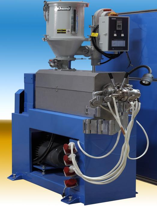 ETFR / FEP / PFA Wire And Cable Extrusion Machine 8KG/h Maximum capacity