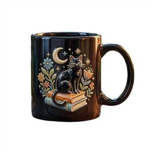 Tazza da Caffè in Ceramica 3D a Forma di <span class=keywords><strong>Gatto</strong></span> - Product Image 2