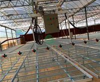 Système d'irrigation mobile par aspersion pour serres agricoles Hangdi, origine Hebei, en alliage d'aluminium galvanisé à chaud