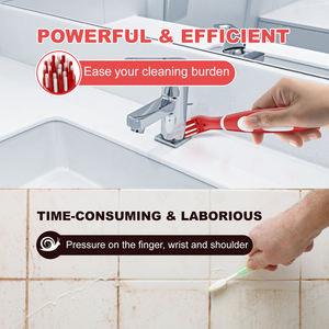 CE IPX6 Customized Color 12000rpm 4 in 1 Multifunction USB Charging Sonic Scrubber <strong>Electric</strong> Shoe <strong>Cleaning</strong> <strong>Brush</strong> for Kitchen - Product Image 4