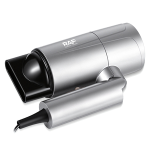 Secador de Pelo RAF de 1200W, Compacto, con Mango Plegable, Ligero y Silencioso, con Doble Temperatura y Protección Contra Sobrecalentamiento, para Peinar y Secar el Cabello - Product Image 2