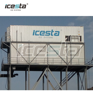 Icesta tự động tiết kiệm năng lượng năng suất cao 1t 20t 50t công nghiệp containerized Flake máy đá với container lưu trữ - Product Image 4
