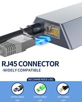Conexión de red para Starlink Accionado Gen 2 Adaptador de enchufe a RJ45 Starlink Adaptador Ethernet para Internet satelital V2