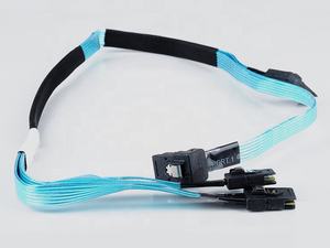 756907-001 780419-001 pour <span class=keywords><strong>HP</strong></span> <span class=keywords><strong>DL360</strong></span> <span class=keywords><strong>Gen9</strong></span> Câble double Mini SAS 770 mm - Product Image 5