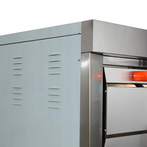 Horno de Gas eléctrico comercial de 400 grados, 2 capas, 4 bandejas, compra de <span class=keywords><strong>Pizza</strong></span>, horno <span class=keywords><strong>para</strong></span> hornear, equipo de panadería profesional <span class=keywords><strong>para</strong></span> la venta con Panel de piedra - Product Image 6