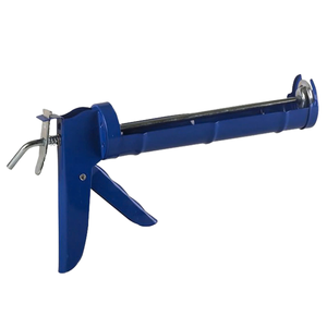 Buse de calfeutrage en acier inoxydable avec base amovible pour portes et fenêtres, outil manuel de bricolage, capacité de 10 oz, garantie 1 an - Product Image 1