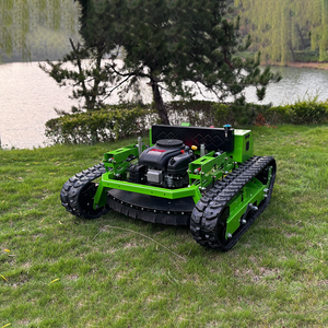 New Hot Sales Remote Control <strong>Lawn</strong> <strong>Mower</strong> with <strong>Push</strong> Shovel Crawler Chassis Adaptable to All Kinds of Terrain CE Certification - Product Image 2