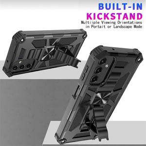 Funda Protectora Magnética con Soporte para Coche para <span class=keywords><strong>Samsung</strong></span> A56 A55 A54 A36 A26 A17 A07 A16 A15 A14 <span class=keywords><strong>A13</strong></span>, Carcasa de Silicona - Product Image 2