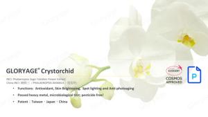 Matières premières chimiques EcoCert Crystorchid Extrait Crème pour le visage Produits chimiques quotidiens avec beauté antioxydante Blanchiment absorption UV Induced Melanin Assay - Product Image 2