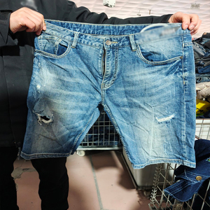 Pantalones Cortos <span class=keywords><strong>de</strong></span> Mezclilla Usados Ecológicos Más Vendidos <span class=keywords><strong>para</strong></span> Hombre, Ideales <span class=keywords><strong>para</strong></span> Exportación al por Mayor y <span class=keywords><strong>Tiendas</strong></span> <span class=keywords><strong>de</strong></span> Moda Sostenible - Product Image 5