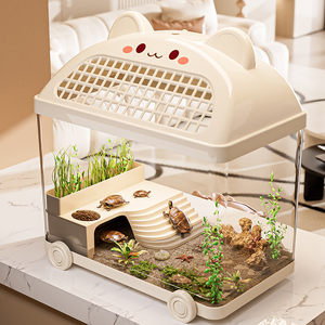 Bassin d'élevage de tortues <span class=keywords><strong>en</strong></span> plastique PC transparent de haute qualité et boîte de rangement pour reptiles avec nettoyage facile, <span class=keywords><strong>aquarium</strong></span> et bassin à poissons - Product Image 3