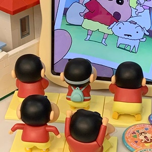 52 giocattoli originali Shin-Chan strana <span class=keywords><strong>serie</strong></span> simpatico PVC Action Figure giocattolo con personaggi <span class=keywords><strong>divertenti</strong></span> meraviglia nuova condizione
