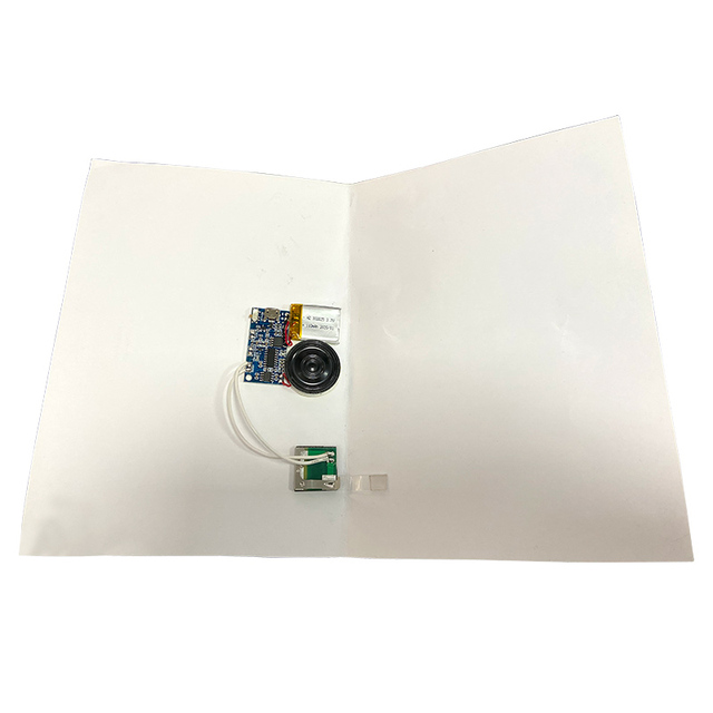 Factory Direct Custom 8MB Programmable USB Downloadable Greeting Card Sound Module MP3 Audio Reed Switch Trigger Speaker