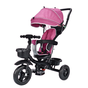 Hot Selling Girls Boys Folding Baby Trike 4 in 1 Kleinkind Dreirad für, <span class=keywords><strong>3</strong></span> Jahre alt - Product Image 4