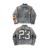 DiZNEW Fabricant de vêtements de marque Streetwear personnalisé Vestes en strass de marque