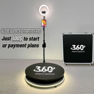 2024 New Adjustable 360 Photo Booth Photobooth 360 Video Photo Booth Ratotaing Automatic 360 Photo Booth - Product Image 4