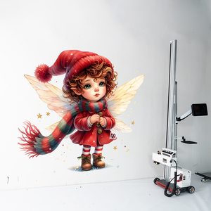 Imprimante à jet d'encre portative TMP1000 à mur vertical 3D Eco Solvent UV Facile à transporter Démonté Quatre pièces 1 an DX7 Flex Made China - Product Image 6