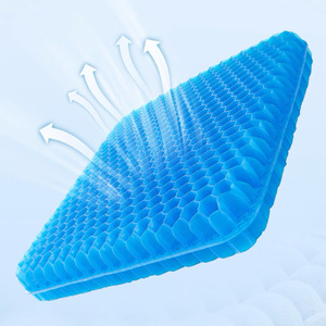 Nouveauté Rectangle coussin de siège mince <span class=keywords><strong>tapis</strong></span> en gel <span class=keywords><strong>tapis</strong></span> de bain respirant amovible et lavable coussin de siège extérieur pliant - Product Image 3