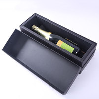 Caja de Regalo de Alta Gama para Vino, con Materiales Reciclados, para Botellas de Whisky, Vodka, Tequila y Vino