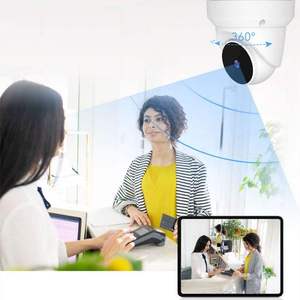 3MP thông minh <span class=keywords><strong>Wifi</strong></span> IP an ninh CCTV Dome <span class=keywords><strong>Camera</strong></span> hai chiều âm thanh 360 độ góc rộng hỗ trợ lưu trữ đám mây di động theo dõi PTZ - Product Image 5