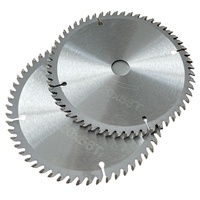 Lame de scie à onglet de qualité supérieure européenne pour découpe fine, 6-1/2 pouces (165 mm) et 6-1/4 pouces (160 mm), 56 dents, rainure de 1,8 mm, arbre de 20 mm, pour le travail du bois.