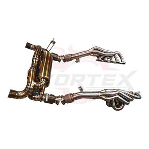 Sistema de Escape Completo Vortex Titanium Gold con Válvulas para Lamborghini Huracan STO EVO 5.2L con Kit de Tubos de Escape de Igual Longitud V10 - Product Image 2