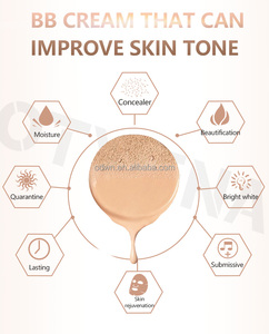 Hàn Quốc Kem che khuyết điểm make up mỹ phẩm trang điểm gương ẩm đệm không khí Lotion Foundation CC Kem - Product Image 5