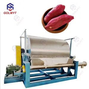 304 Stainless Steel Processing Starch Vacuum Drum Dryer for Sale